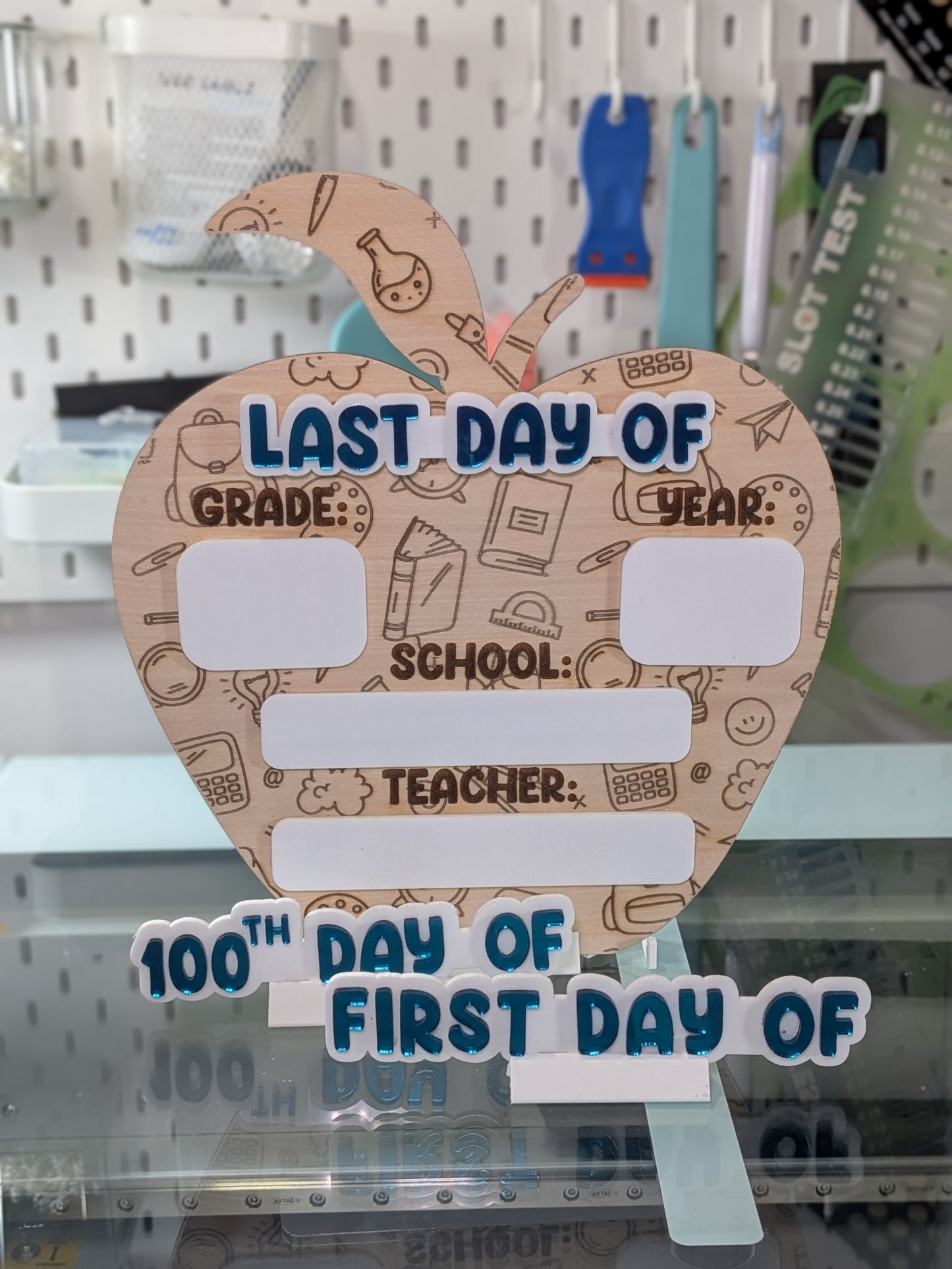 Personalized Reusable First & Last Day of School Sign