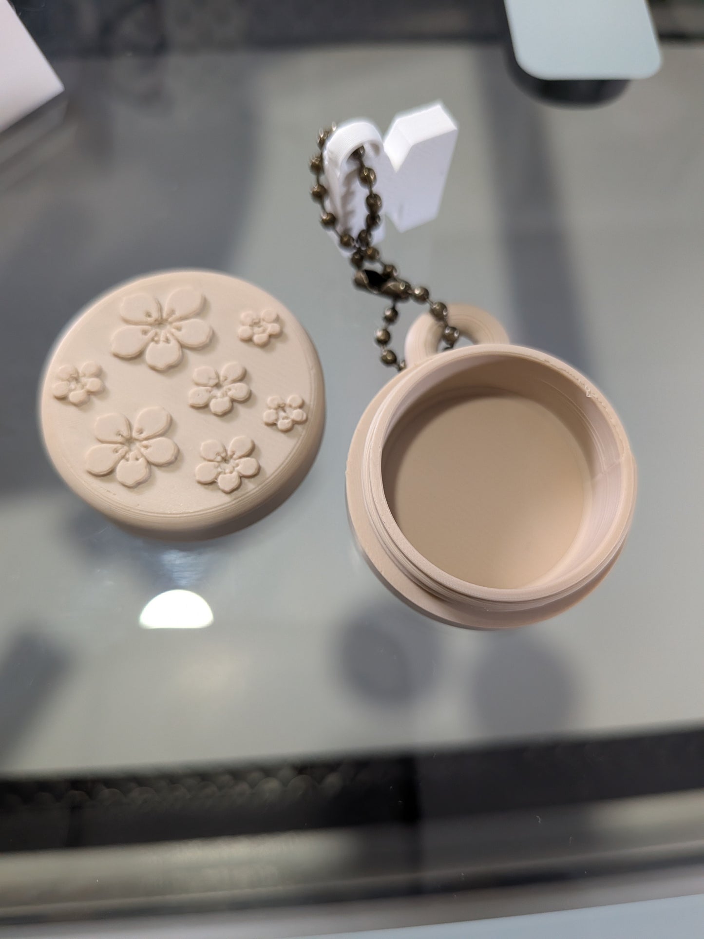 Mini Travel Jewellery Holder Keychain β Portable Ring & Earring Case