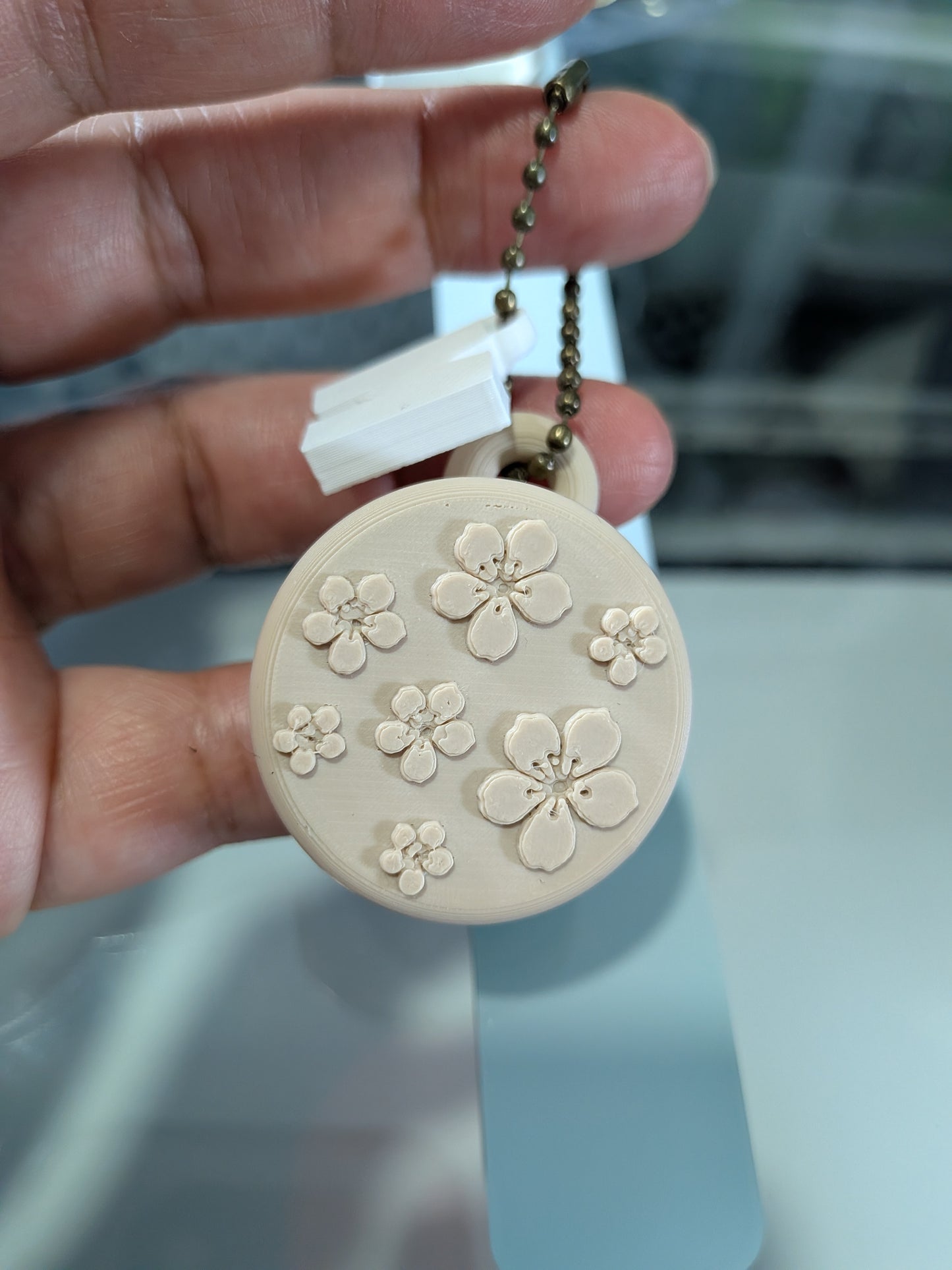 Mini Travel Jewellery Holder Keychain – Portable Ring & Earring Case