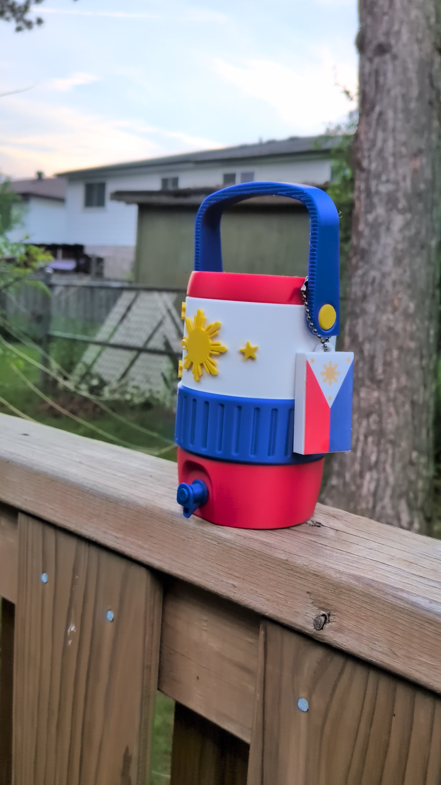 Filipino Inspired 3D Printed Can Koozie | Heritage Drink Accessory