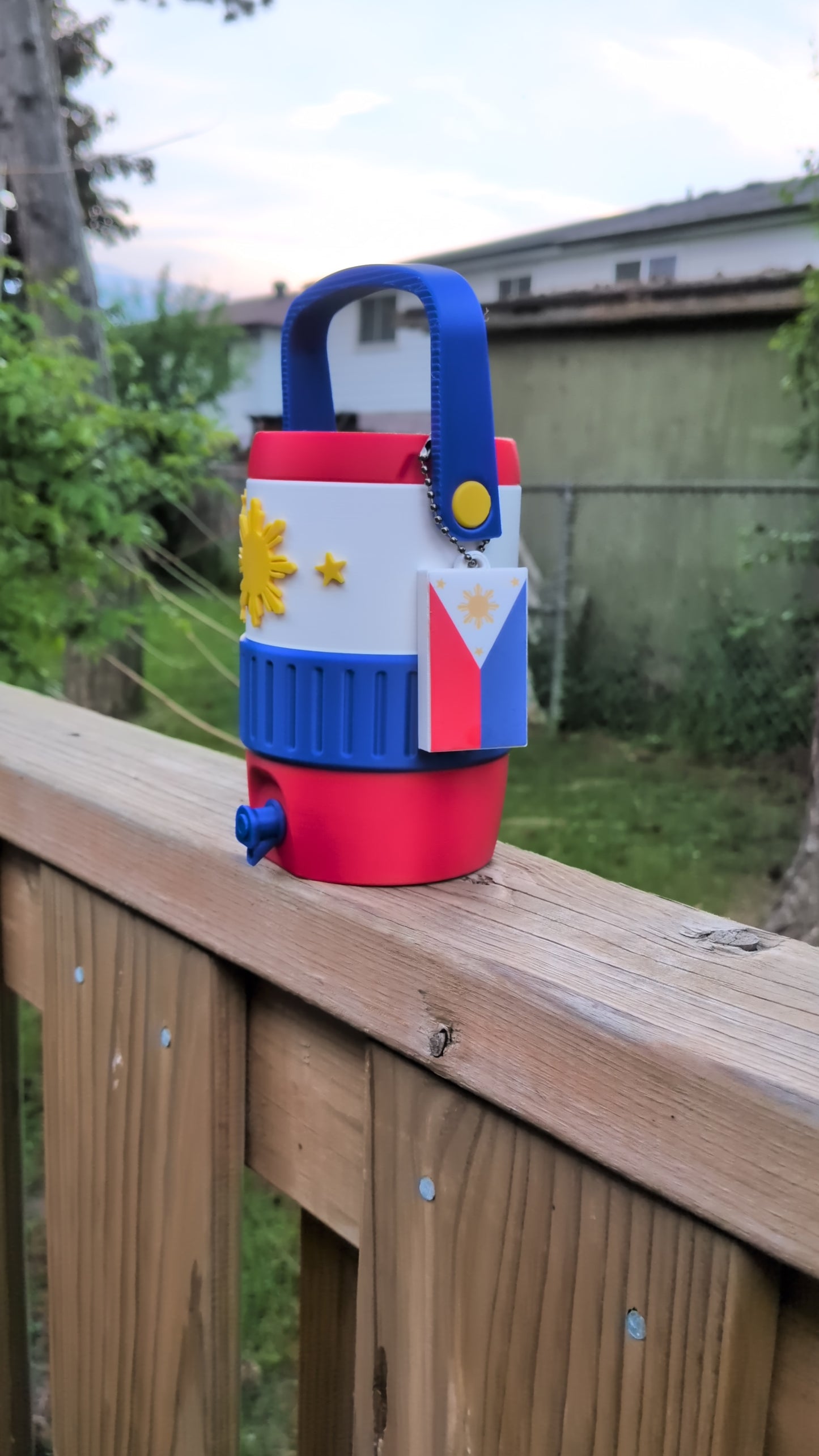 Filipino Inspired 3D Printed Can Koozie | Heritage Drink Accessory