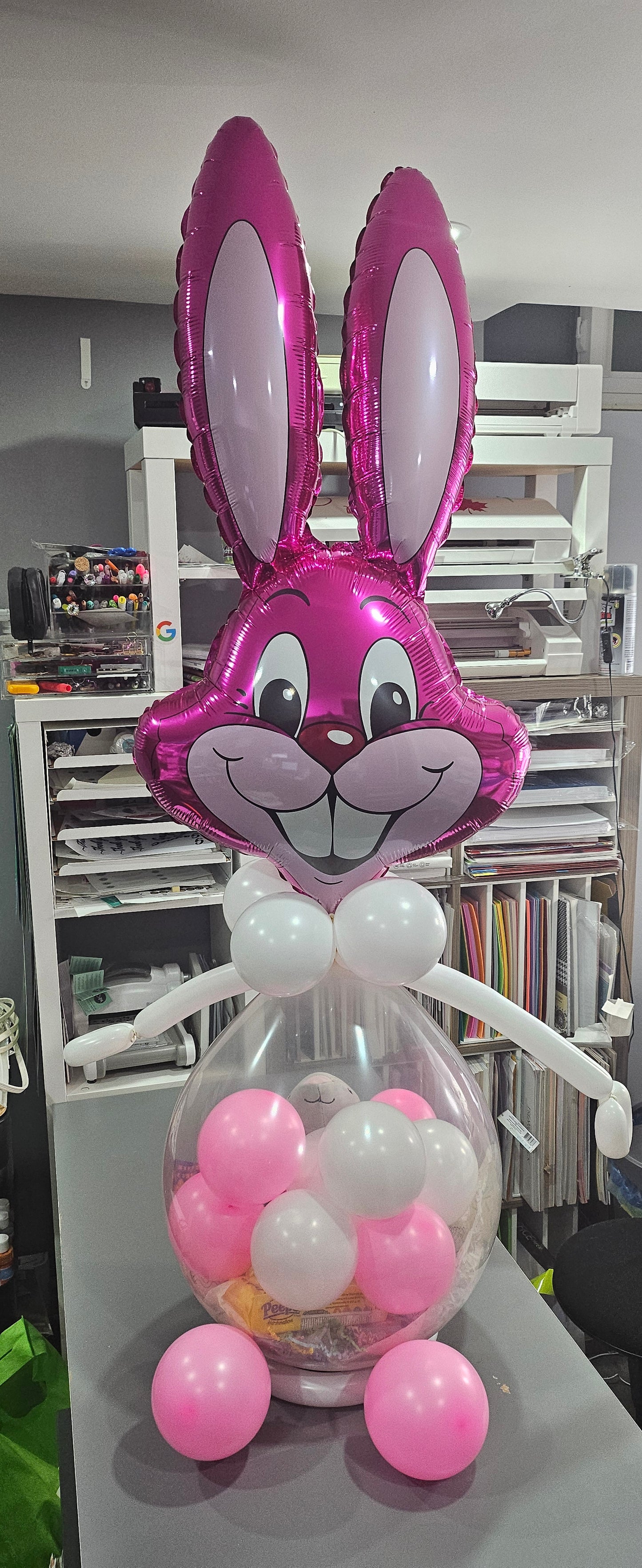 Easter Bunny Balloon Gift