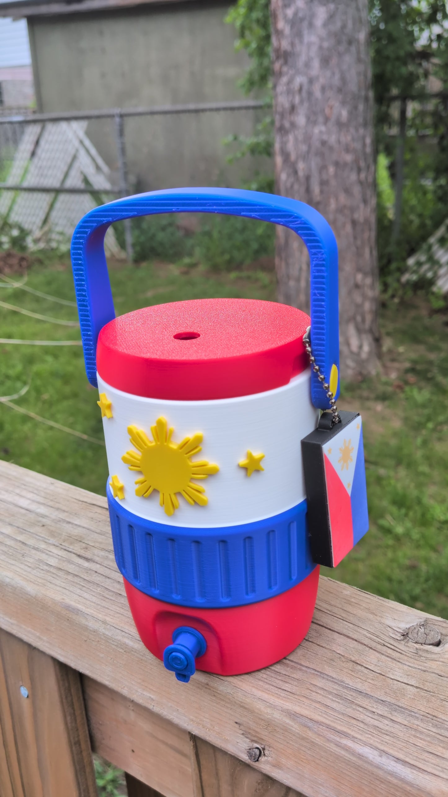 Filipino Inspired 3D Printed Can Koozie | Heritage Drink Accessory