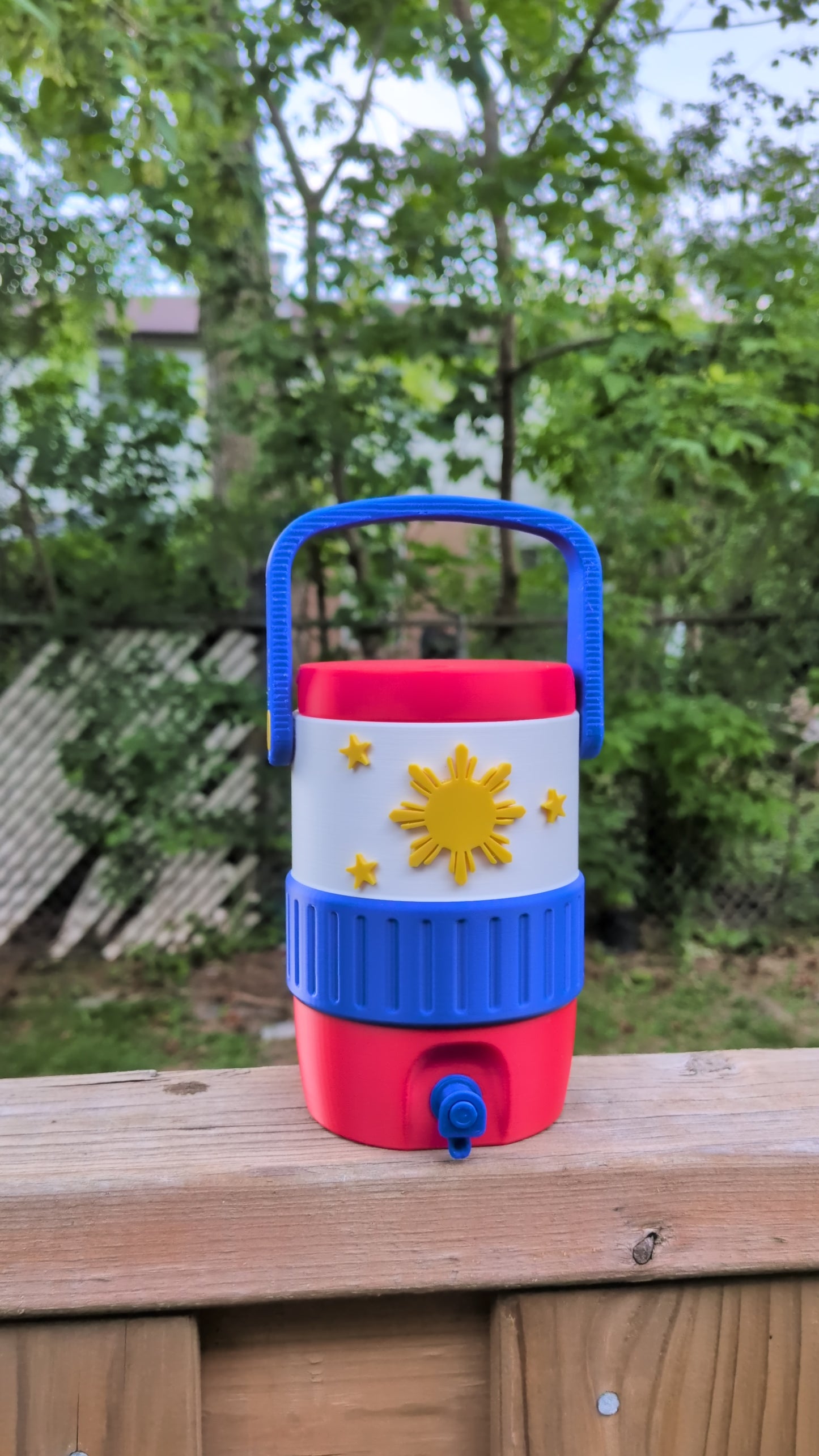 Filipino Inspired 3D Printed Can Koozie | Heritage Drink Accessory