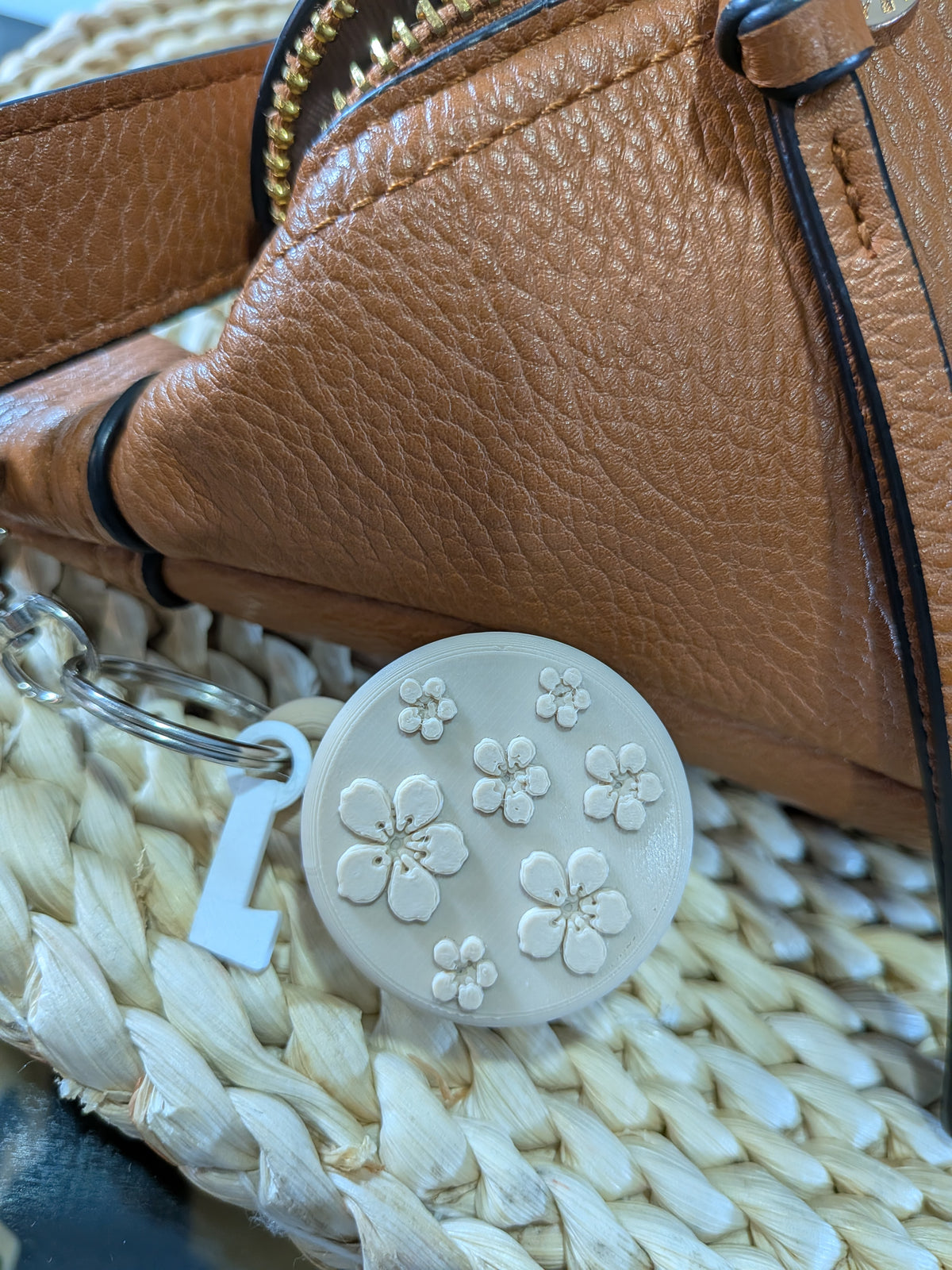 Mini Travel Jewellery Holder Keychain – Portable Ring & Earring Case