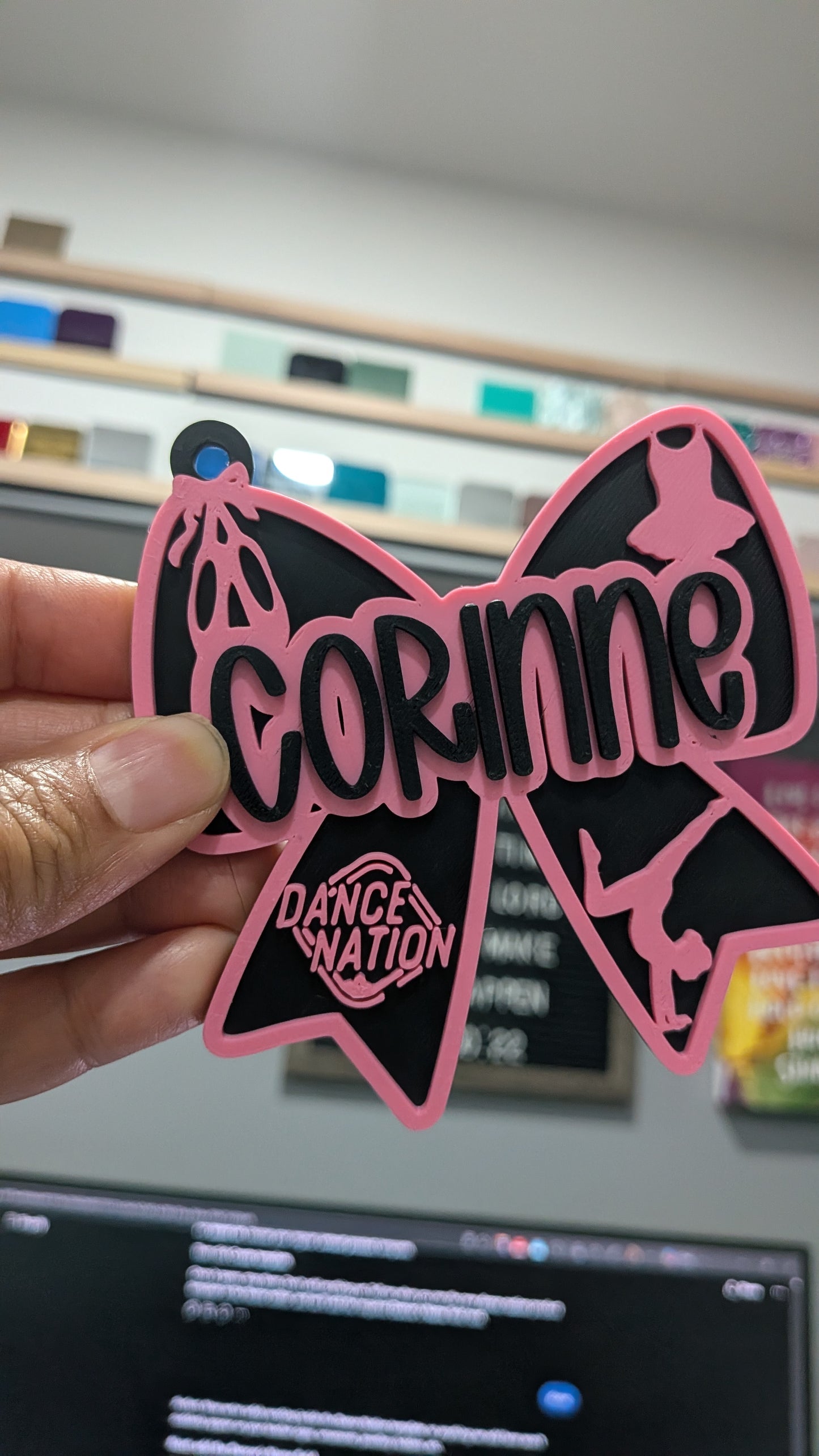 Dance Nation Personalized Dance Bag Tag