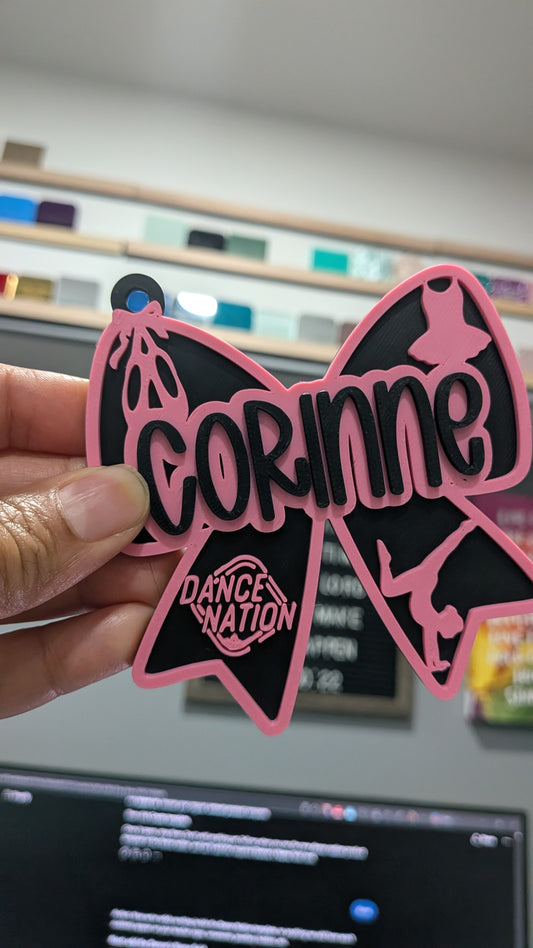 Dance Nation Personalized Dance Bag Tag