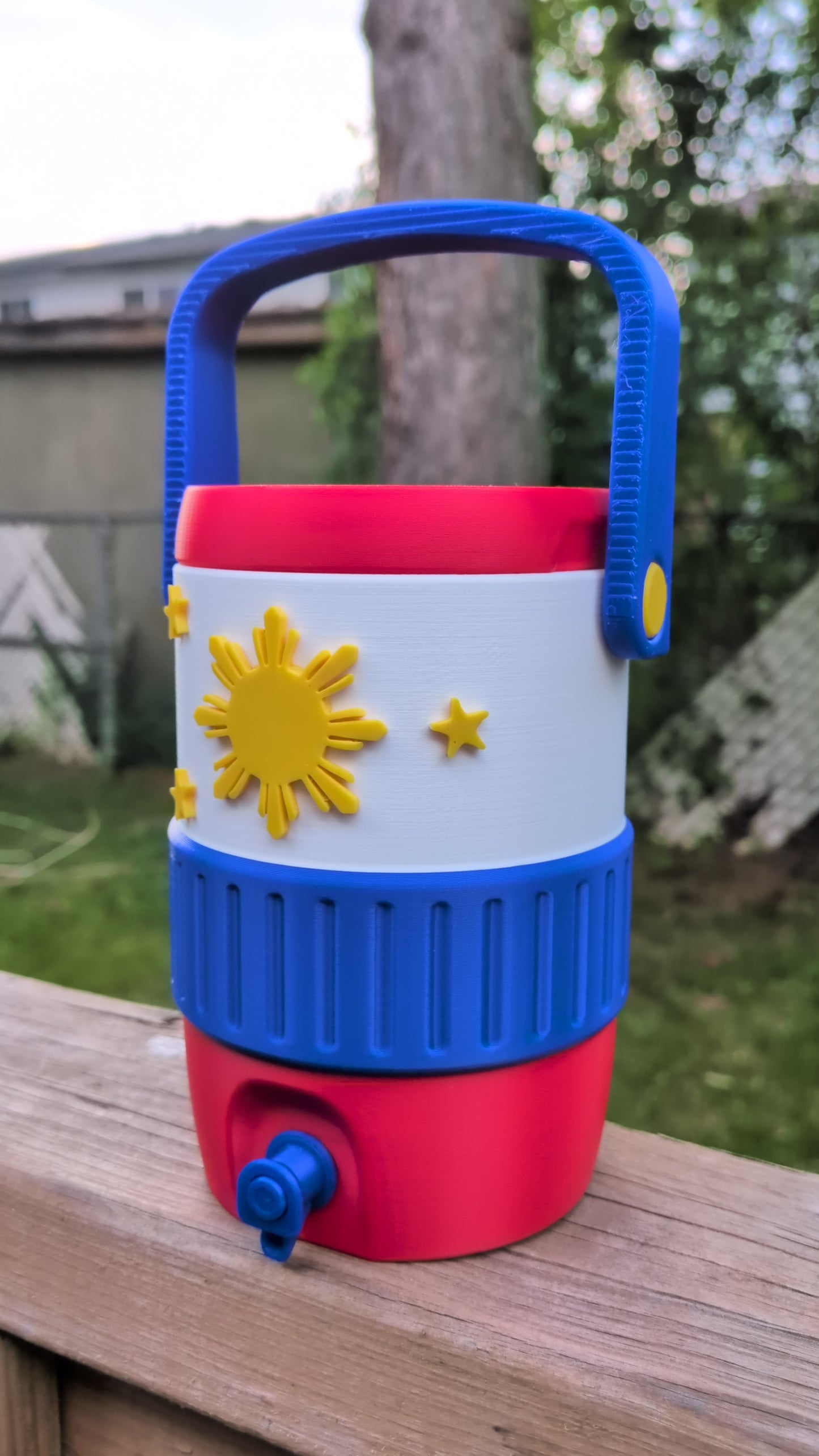 Filipino Inspired 3D Printed Can Koozie | Heritage Drink Accessory