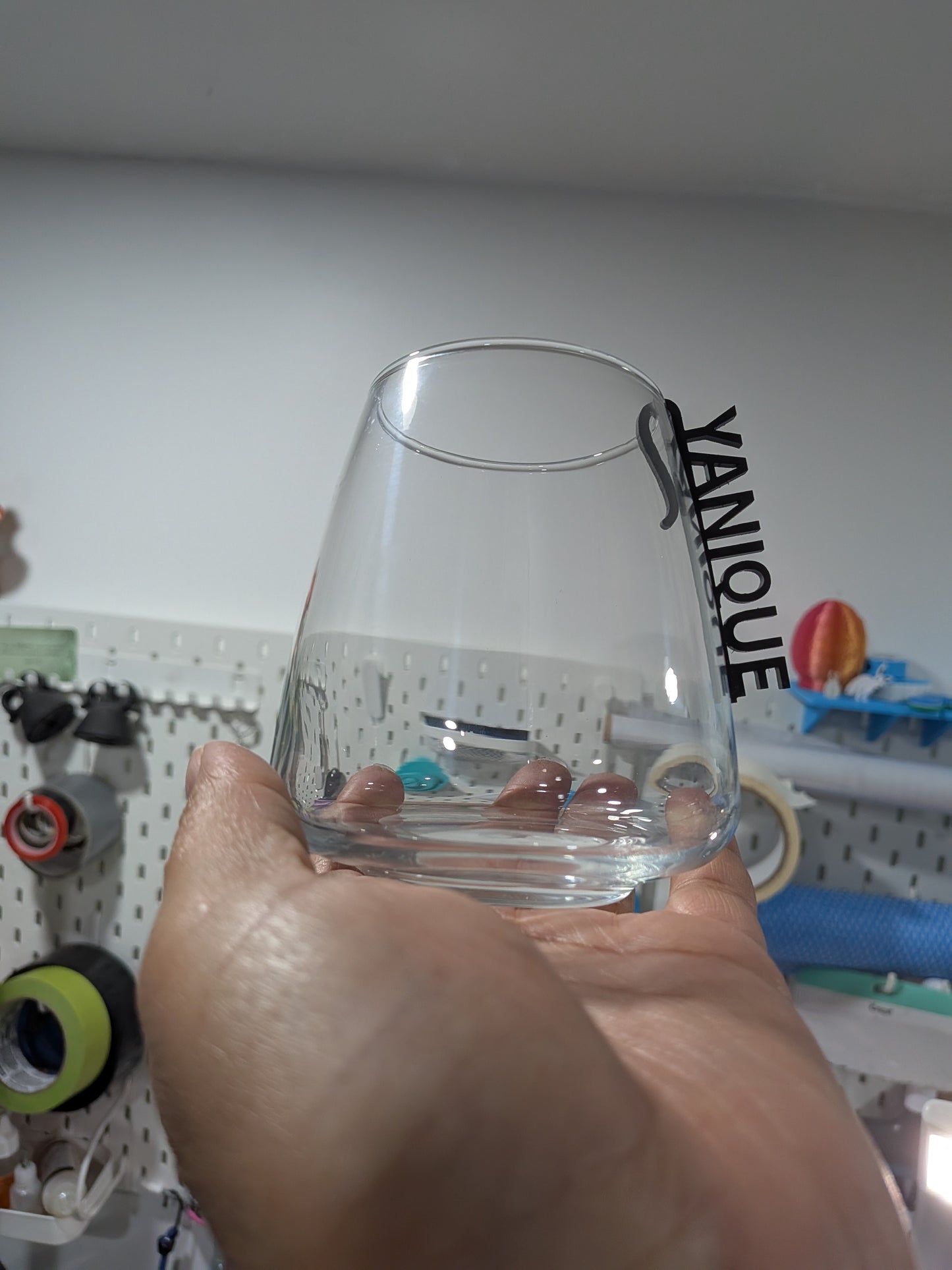 Personalized Acrylic Drink Charm – Name Glass Tag