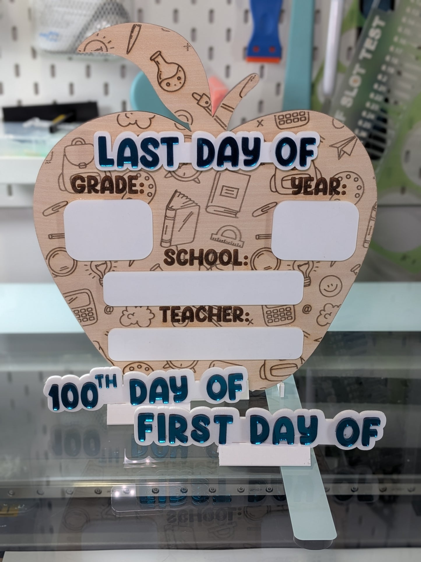 Personalized Reusable First & Last Day of School Sign