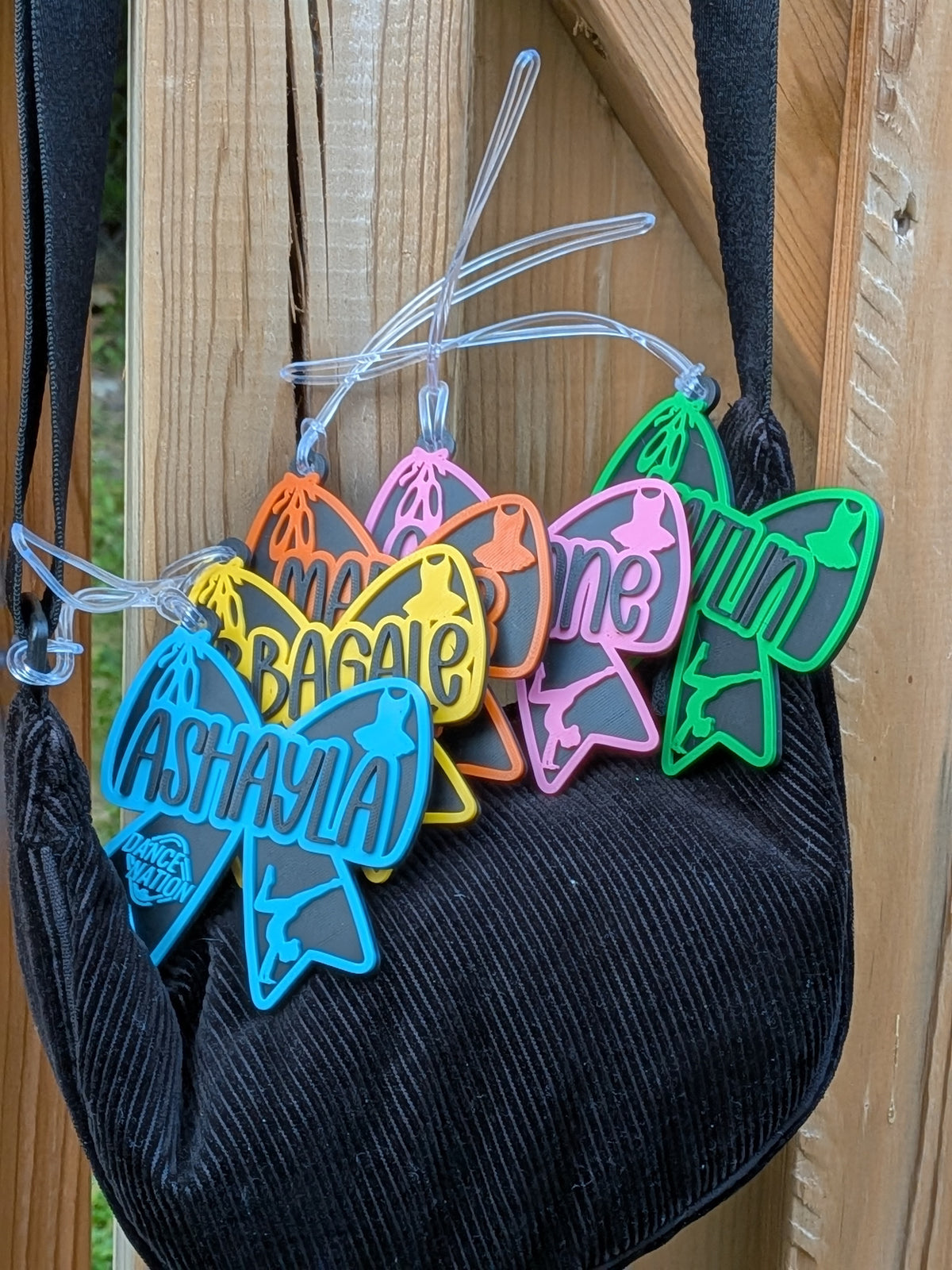 Dance Nation Personalized Dance Bag Tag