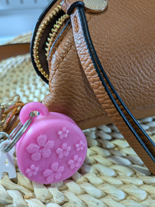 Mini Travel Jewellery Holder Keychain – Portable Ring & Earring Case
