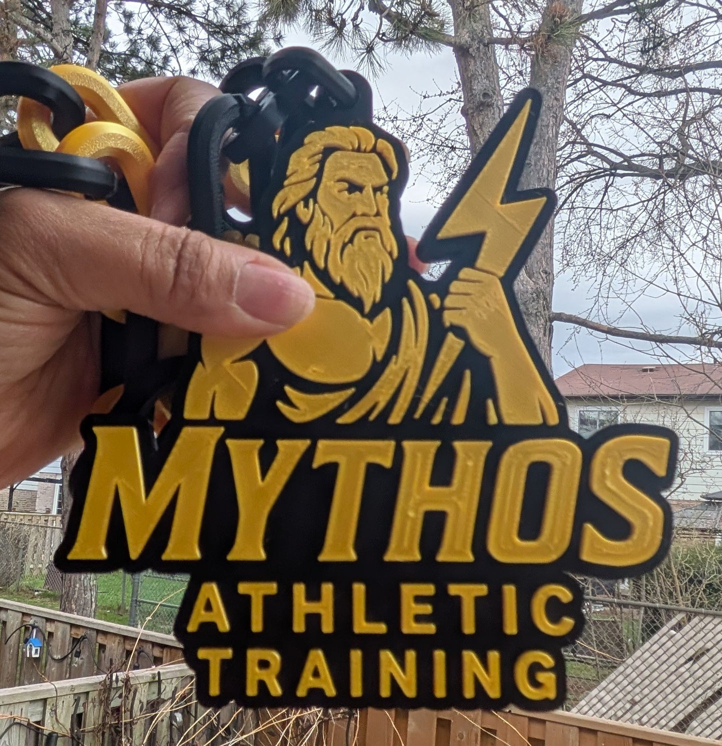 Custom Sports Team Chain | Personalized Logo Hype Chain